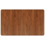 Massive dunkelbraune behandelte Holzwaschtischplatte 100x60x1,5 cm von , Arbeitsplatten - Ref: Foro24-343027, Preis: 75,48 €,...