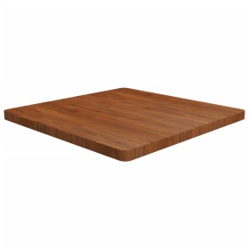 Vierkantiger Esstisch aus dunklem Eichenholz 80x80x4 cm. von , Tischplatten - Ref: Foro24-343078, Preis: 175,20 €, Rabatt: %