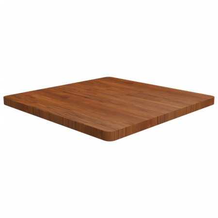 Vierkantiger Esstisch aus dunklem Eichenholz 80x80x4 cm. von , Tischplatten - Ref: Foro24-343078, Preis: 175,20 €, Rabatt: %