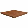 Vierkantiger Esstisch aus dunklem Eichenholz 80x80x4 cm. von , Tischplatten - Ref: Foro24-343078, Preis: 171,74 €, Rabatt: %