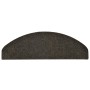 Alfombrillas autoadhesivas escalera 15 uds antracita 65x21x4 cm de vidaXL, Alfombrillas para escalones - Ref: Foro24-322353, ...