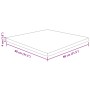 Vierkantiger Esstisch aus dunklem Eichenholz 80x80x4 cm. von , Tischplatten - Ref: Foro24-343078, Preis: 175,20 €, Rabatt: %