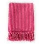 Karierte rosa Baumwolldecke 125x150 cm von , Decken - Ref: Foro24-245333, Preis: 19,65 €, Rabatt: %