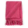 Karierte rosa Baumwolldecke 125x150 cm von , Decken - Ref: Foro24-245333, Preis: 19,65 €, Rabatt: %