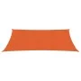 Orange HDPE sail shade 160 g/m² 3.5x5 m by , Umbrellas - Ref: Foro24-311682, Price: 42,22 €, Discount: %