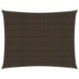 Brown HDPE sail shade 160 g/m² 4x5 m by , Umbrellas - Ref: Foro24-311793, Price: 46,52 €, Discount: %