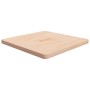 Eichenholz quadratischer Esstisch ohne Behandlung 70x70x4 cm von , Tischplatten - Ref: Foro24-342945, Preis: 123,36 €, Rabatt: %