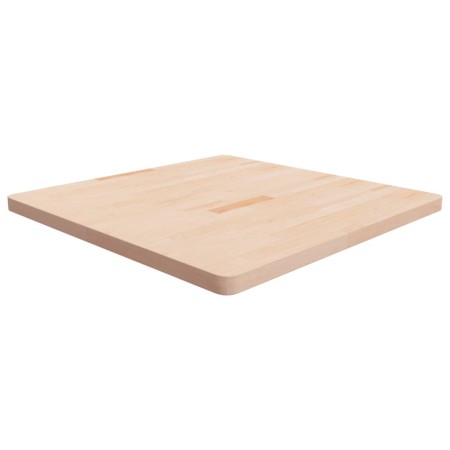Square oak wood untreated table top 90x90x4 cm by , Table tops - Ref: Foro24-342947, Price: 163,40 €, Discount: %