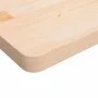 Square oak wood untreated table top 90x90x4 cm by , Table tops - Ref: Foro24-342947, Price: 160,81 €, Discount: %
