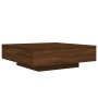 Mitteltisch aus braunem Eichen-Ingenieurholz, 100x100x31 cm. von , Couchtisch - Ref: Foro24-836601, Preis: 119,97 €, Rabatt: %