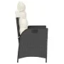 Sillones reclinable jardín cojines 2 uds ratán sintético negro de , Sillas de jardín - Ref: Foro24-365264, Precio: 244,04 €, ...