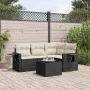 5-piece garden furniture set with black synthetic rattan cushions by , Garden sets - Ref: Foro24-3252453, Price: 333,06 €, Di...