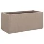 Light brown PP planter 80x36x35 cm by , Pots and planters - Ref: Foro24-368778, Price: 92,14 €, Discount: %