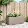 Pflanzgefäß aus leichtbraunem PP, 80x36x35 cm. von , Töpfe und Pflanzgefäße - Ref: Foro24-368778, Preis: 74,49 €, Rabatt: %