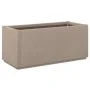 Light brown PP planter 80x36x35 cm by , Pots and planters - Ref: Foro24-368778, Price: 92,14 €, Discount: %