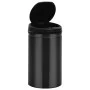 Trash can with automatic sensor 40L black carbon steel by vidaXL, Garbage cans and trash cans - Ref: Foro24-322699, Price: 91...