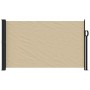 Toldo lateral retráctil beige 120x600 cm