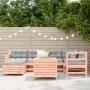 7-piece garden sofa set made of solid Douglas fir wood by , Garden sets - Ref: Foro24-3250970, Price: 482,91 €, Discount: %