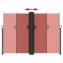 Retractable side awning terracotta 180x1000 cm by , Umbrellas - Ref: Foro24-4004753, Price: 156,07 €, Discount: %