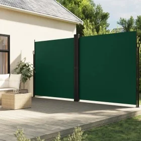 Dark green retractable side awning 220x1000 cm by , Umbrellas - Ref: Foro24-4004785, Price: 178,62 €, Discount: %