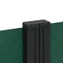 Dark green retractable side awning 220x1000 cm by , Umbrellas - Ref: Foro24-4004785, Price: 178,62 €, Discount: %