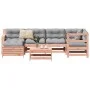 7-piece garden sofa set made of solid Douglas fir wood by , Garden sets - Ref: Foro24-3250918, Price: 439,42 €, Discount: %