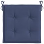 Kissen für Palettenmöbel 4 Stück Stoff Marineblau 40x40x3 cm von , Kissen für Stühle und Sofas - Ref: Foro24-378359, Preis: 2...
