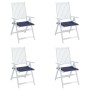 Kissen für Palettenmöbel 4 Stück Stoff Marineblau 50x50x3 cm von , Kissen für Stühle und Sofas - Ref: Foro24-378428, Preis: 3...