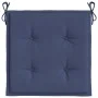 Cushions for pallet furniture 4 units navy blue fabric 50x50x3 cm by , Cushions for chairs and sofas - Ref: Foro24-378428, Pr...