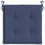 Kissen für Palettenmöbel 4 Stück Stoff Marineblau 50x50x3 cm von , Kissen für Stühle und Sofas - Ref: Foro24-378428, Preis: 3...