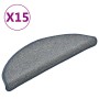 Treppenstufenmatten 15 Stück graublau 56x17x3 cm von vidaXL, Treppenmatten - Ref: Foro24-322374, Preis: 44,70 €, Rabatt: %