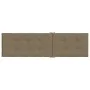 Cushion for sun lounger in gray taupe melange fabric (75+105)x50x3 cm by , Cushions for chairs and sofas - Ref: Foro24-400249...