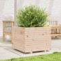 Massive Holzblumenkasten aus Kiefer 60x60x49,5 cm von , Töpfe und Pflanzgefäße - Ref: Foro24-3282519, Preis: 133,04 €, Rabatt: %