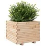 Solid pine wood planter 60x60x49.5 cm by , Pots and planters - Ref: Foro24-3282519, Price: 131,33 €, Discount: %