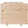 Massive Holzblumenkasten aus Kiefer 60x60x49,5 cm von , Töpfe und Pflanzgefäße - Ref: Foro24-3282519, Preis: 133,04 €, Rabatt: %