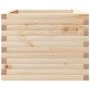 Solid pine wood planter 60x60x49.5 cm by , Pots and planters - Ref: Foro24-3282519, Price: 131,33 €, Discount: %