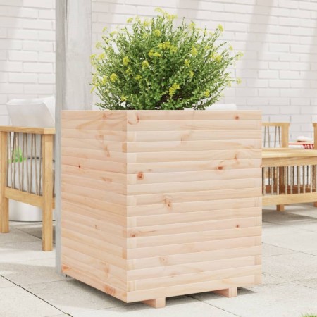 Massive Holzblumenkasten aus Kiefer 60x60x72 cm. von , Töpfe und Pflanzgefäße - Ref: Foro24-3282614, Preis: 184,45 €, Rabatt: %