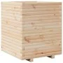 Solid pine wood planter 60x60x72 cm by , Pots and planters - Ref: Foro24-3282614, Price: 182,19 €, Discount: %