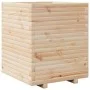 Solid pine wood planter 60x60x72 cm by , Pots and planters - Ref: Foro24-3282614, Price: 182,19 €, Discount: %