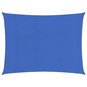 Rectangular blue HDPE sail shade 160 g/m² 3x4 m by , Umbrellas - Ref: Foro24-311512, Price: 32,72 €, Discount: %