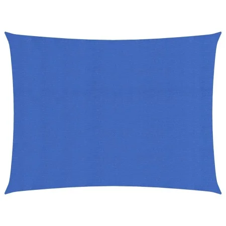 Rectangular blue HDPE sail shade 160 g/m² 3x4 m by , Umbrellas - Ref: Foro24-311512, Price: 32,72 €, Discount: %