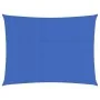 Rectangular blue HDPE sail shade 160 g/m² 3x4 m by , Umbrellas - Ref: Foro24-311512, Price: 32,72 €, Discount: %