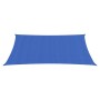 Rectangular blue HDPE sail shade 160 g/m² 4x6 m by , Umbrellas - Ref: Foro24-311519, Price: 52,57 €, Discount: %
