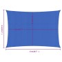 Rectangular blue HDPE sail shade 160 g/m² 4x6 m by , Umbrellas - Ref: Foro24-311519, Price: 52,57 €, Discount: %
