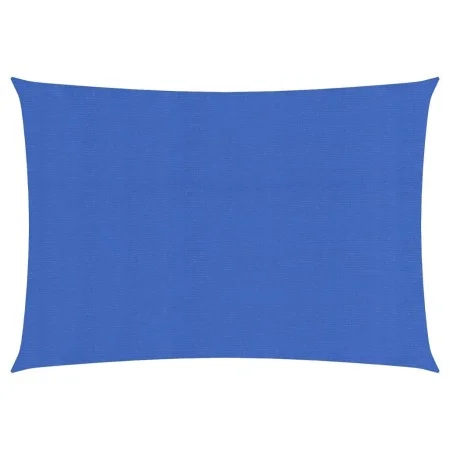 Toldo de vela rectangular HDPE azul 160 g/m² 6x8 m de , Sombrillas - Ref: Foro24-311525, Precio: 87,23 €, Descuento: %