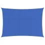 Toldo de vela rectangular HDPE azul 160 g/m² 6x8 m de , Sombrillas - Ref: Foro24-311525, Precio: 87,23 €, Descuento: %
