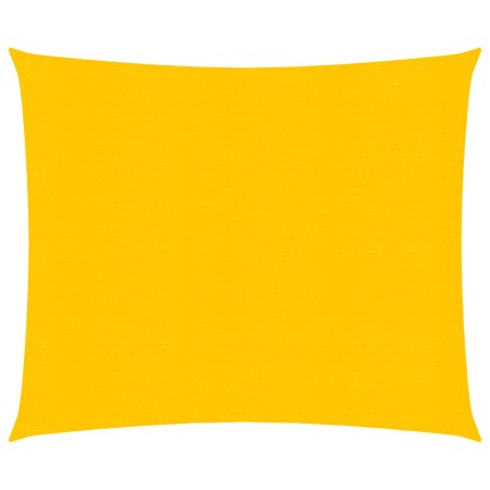 Square yellow HDPE sail shade 160 g/m² 4.5x4.5 m by , Umbrellas - Ref: Foro24-311552, Price: 44,77 €, Discount: %