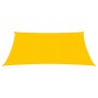 Square yellow HDPE sail shade 160 g/m² 4.5x4.5 m by , Umbrellas - Ref: Foro24-311552, Price: 44,77 €, Discount: %