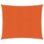 Square HDPE shade sail in orange, 160 g/m², 4x4 m. by , Umbrellas - Ref: Foro24-311661, Price: 39,91 €, Discount: %