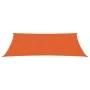 Rectangular HDPE orange shade sail 160 g/m² 3x6m by , Umbrellas - Ref: Foro24-311680, Price: 42,83 €, Discount: %